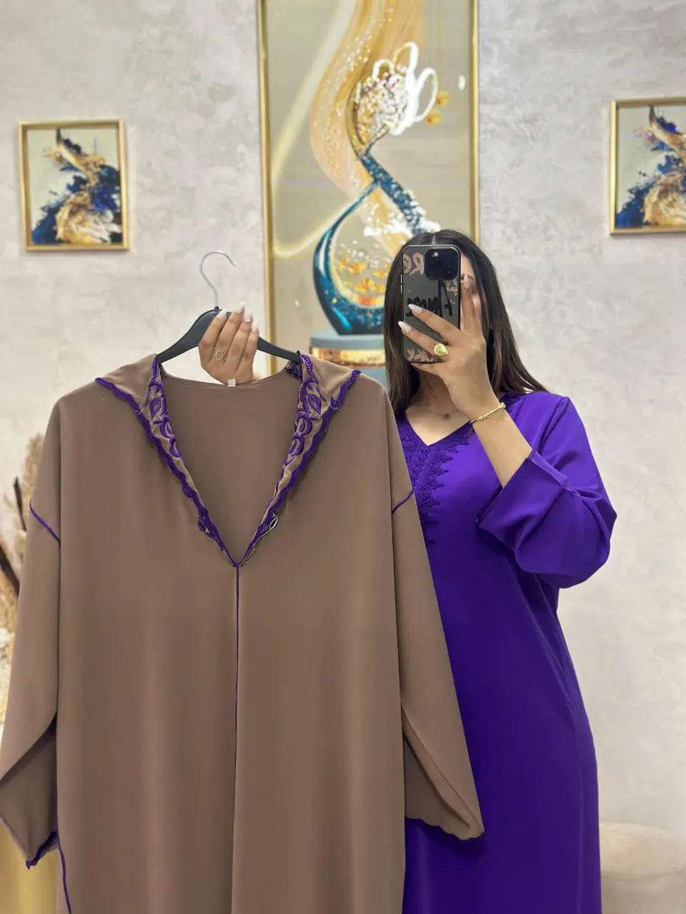 Jellaba 2 pièces avec son Caftan