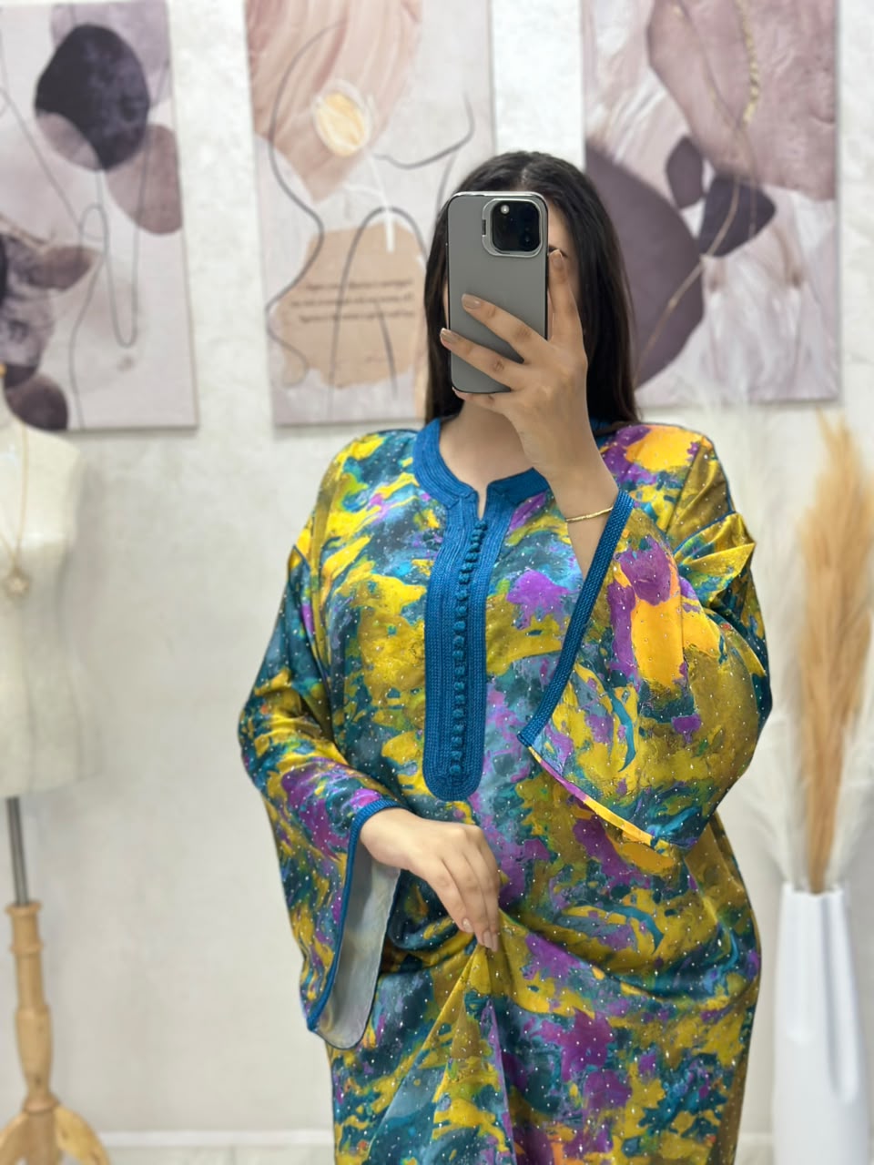 Kaftan featuring double-width *sfifa* or *aqaad*