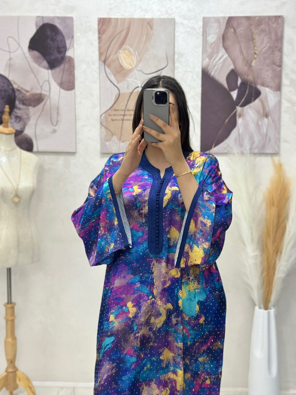 Kaftan featuring double-width *sfifa* or *aqaad*