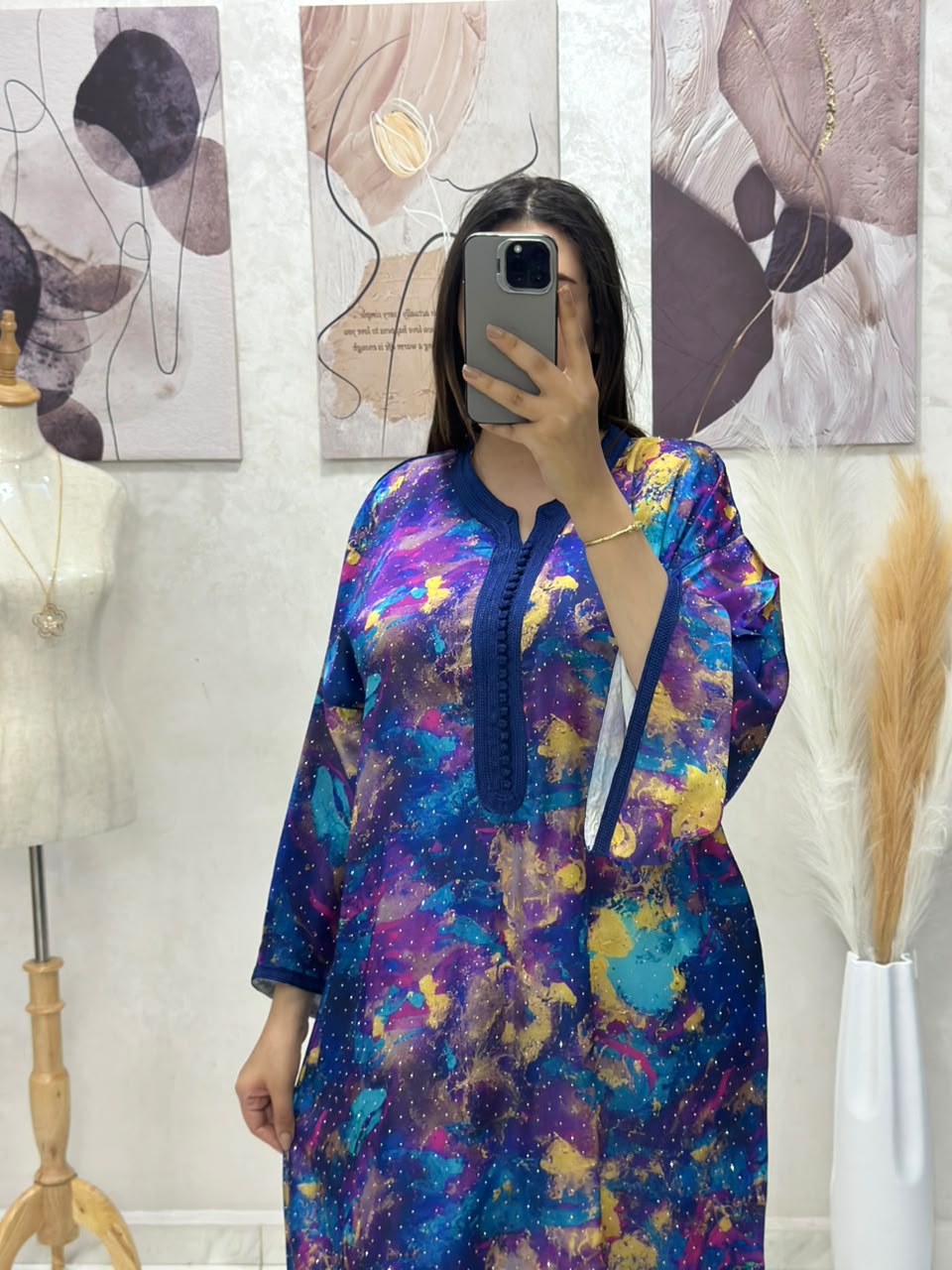 Kaftan featuring double-width *sfifa* or *aqaad*