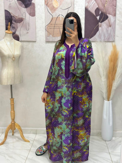 Kaftan featuring double-width *sfifa* or *aqaad*