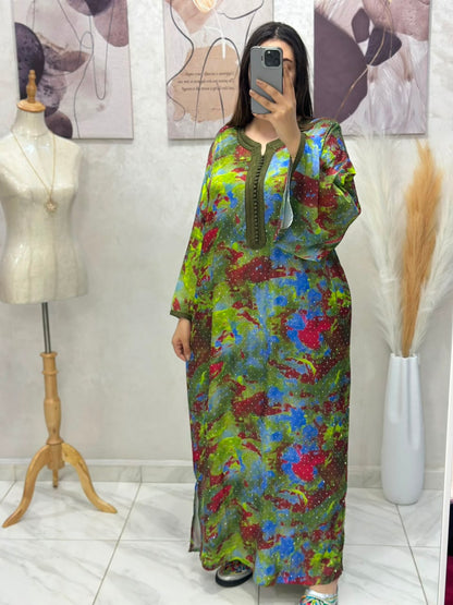 Kaftan featuring double-width *sfifa* or *aqaad*