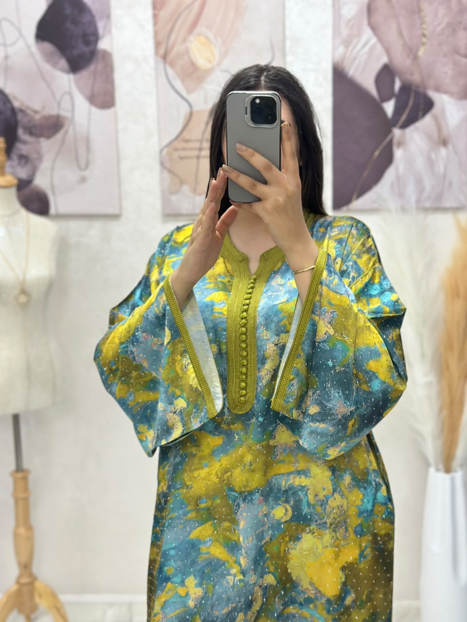 Kaftan featuring double-width *sfifa* or *aqaad*