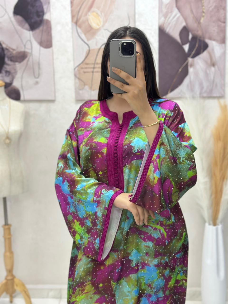 Kaftan featuring double-width *sfifa* or *aqaad*