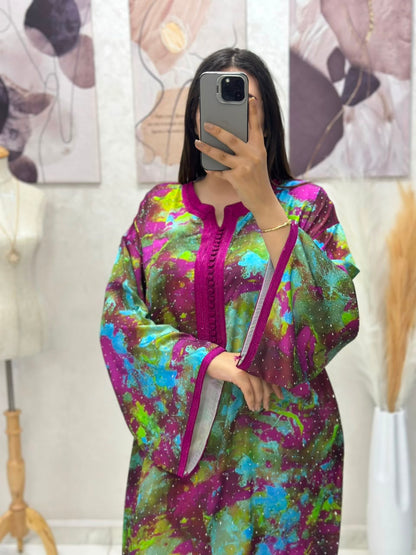Kaftan featuring double-width *sfifa* or *aqaad*
