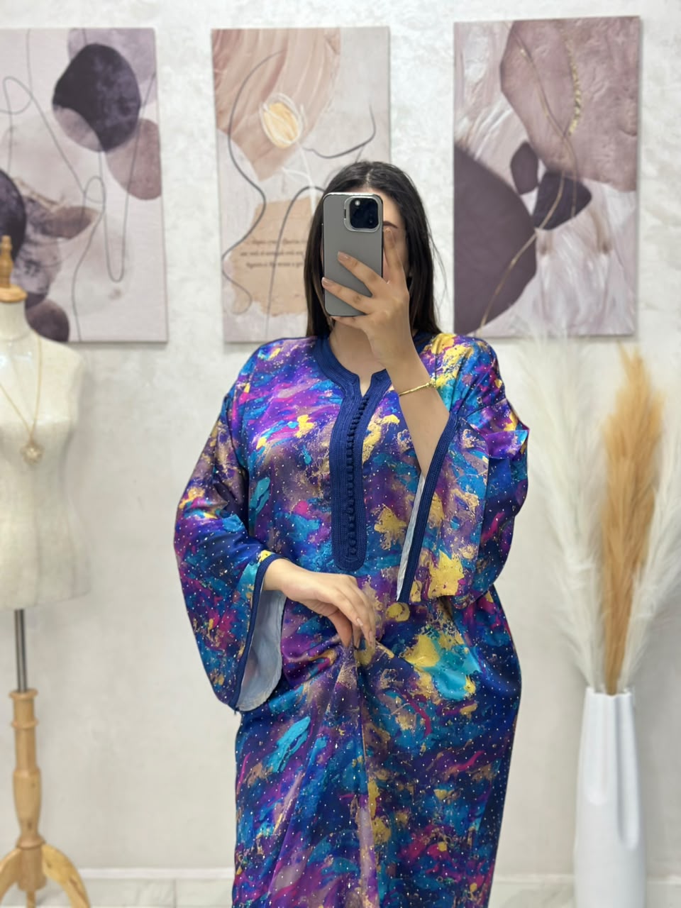 Kaftan featuring double-width *sfifa* or *aqaad*