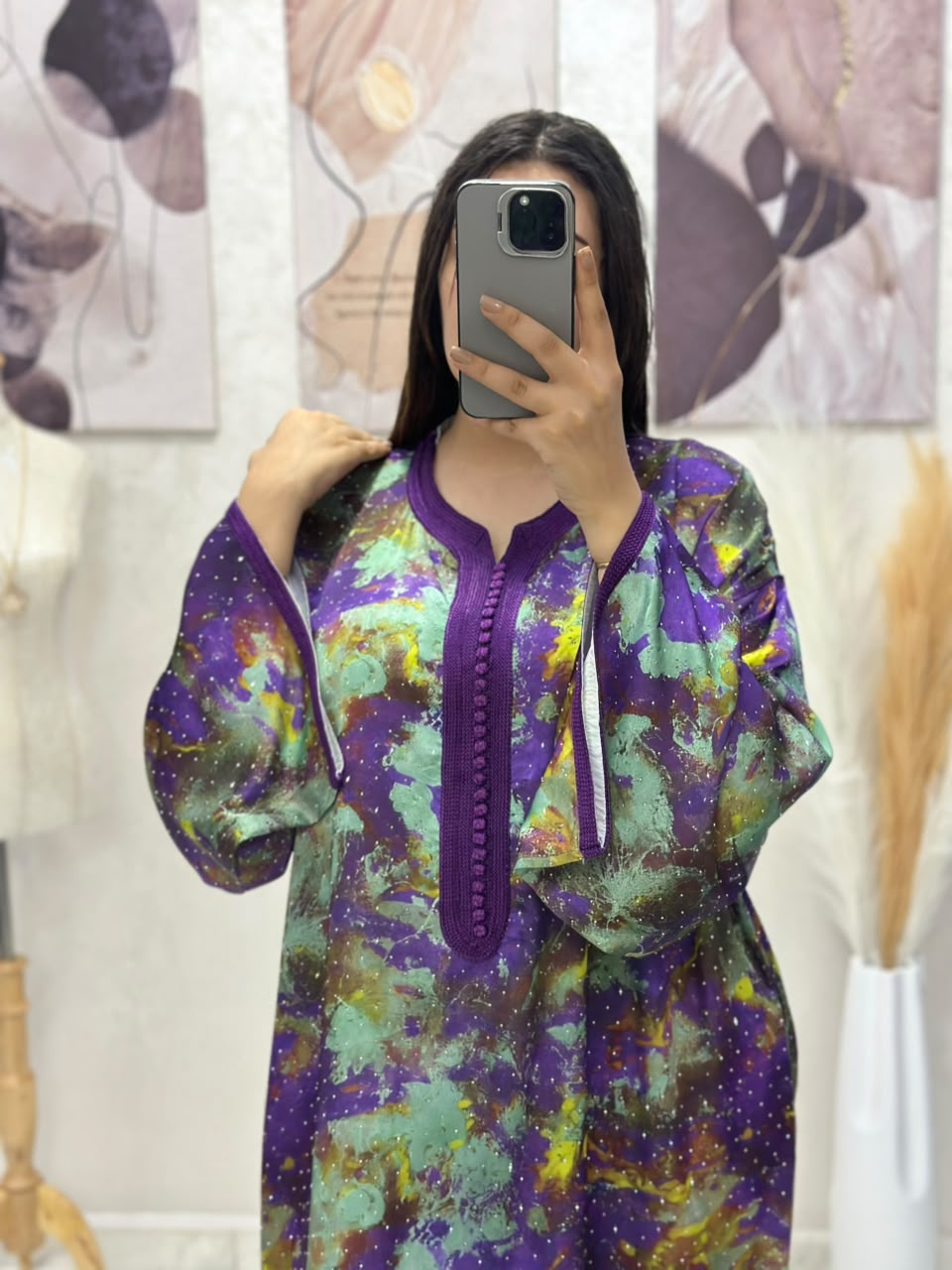 Kaftan featuring double-width *sfifa* or *aqaad*