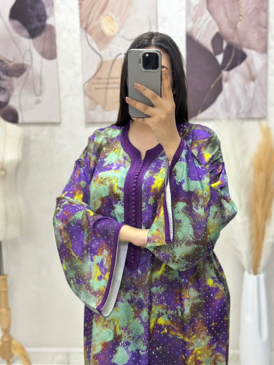 Kaftan featuring double-width *sfifa* or *aqaad*