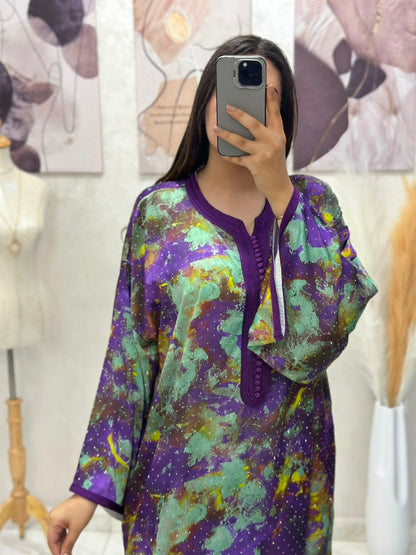 Kaftan featuring double-width *sfifa* or *aqaad*