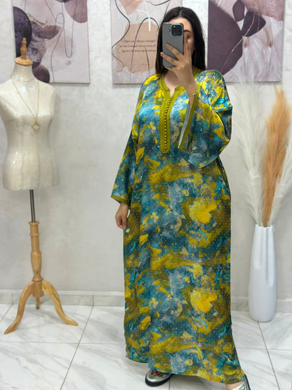 Kaftan featuring double-width *sfifa* or *aqaad*