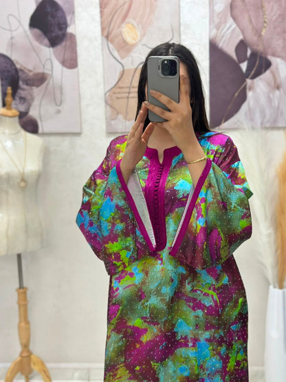 Kaftan featuring double-width *sfifa* or *aqaad*