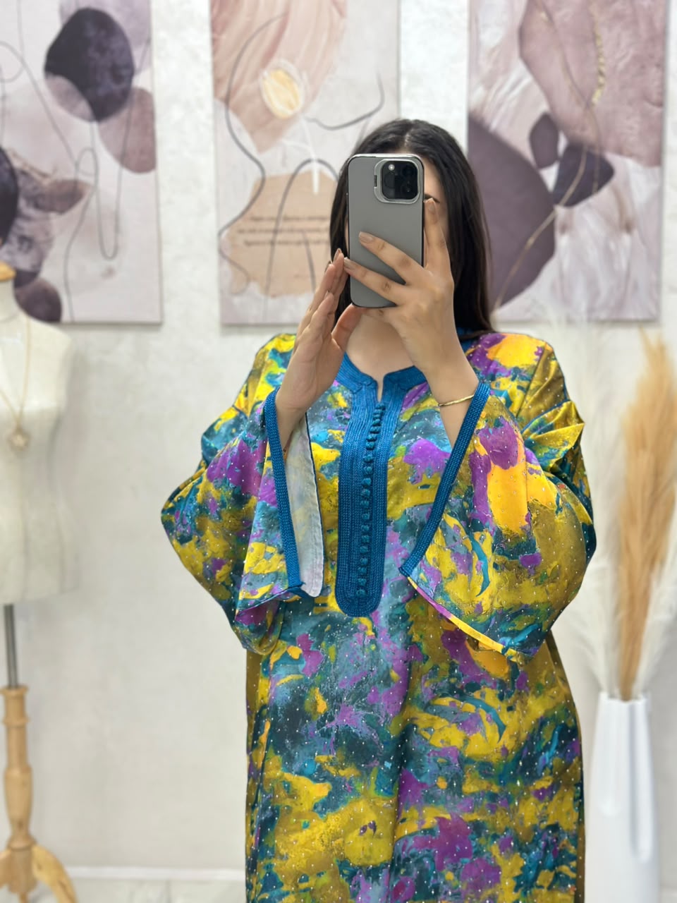Kaftan featuring double-width *sfifa* or *aqaad*