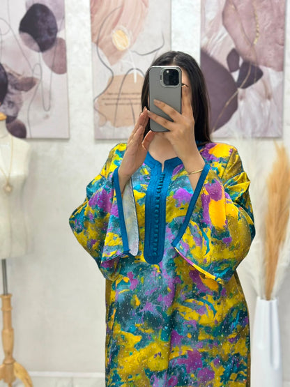 Kaftan featuring double-width *sfifa* or *aqaad*