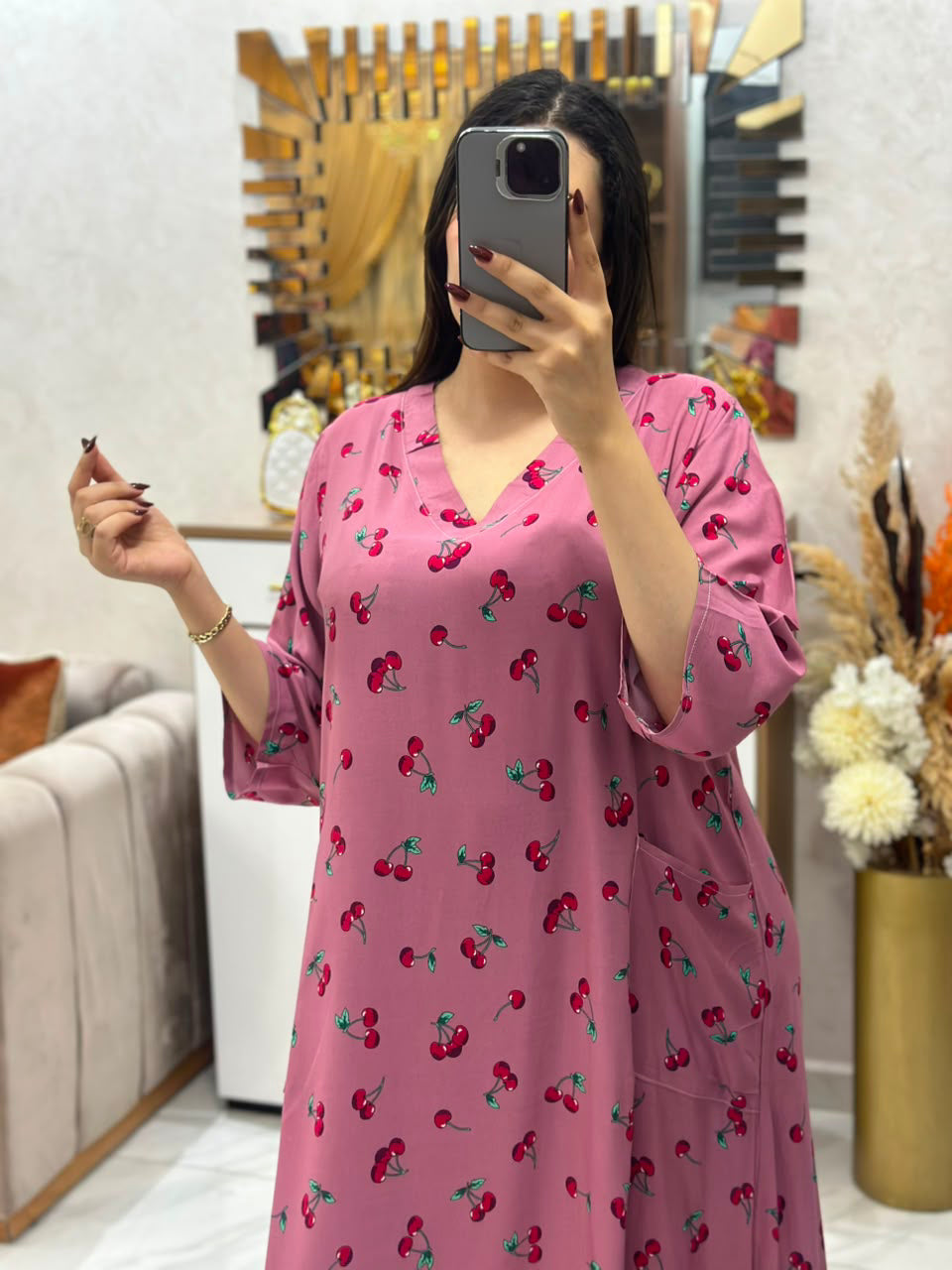 Robe avec une poche