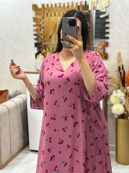 Robe avec une poche