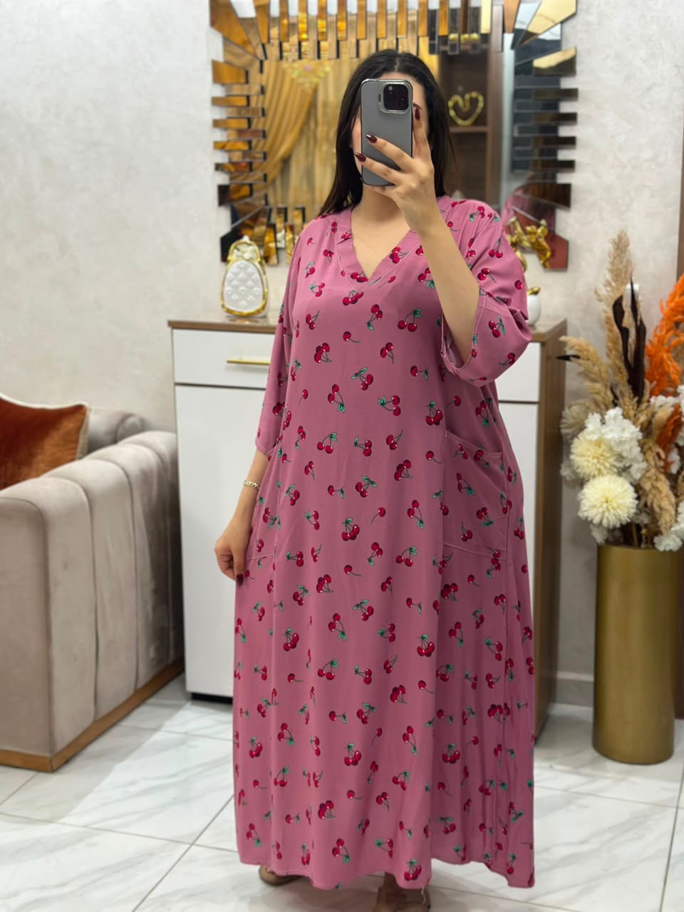 Robe avec une poche