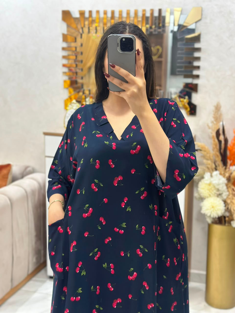 Robe avec une poche
