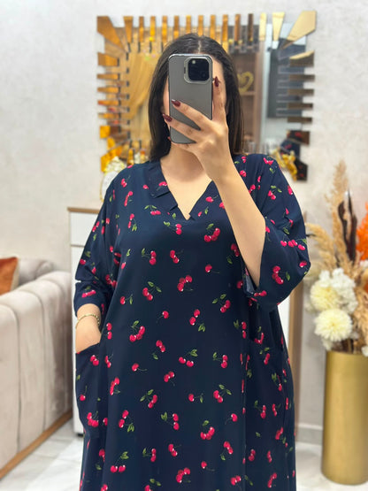 Robe avec une poche